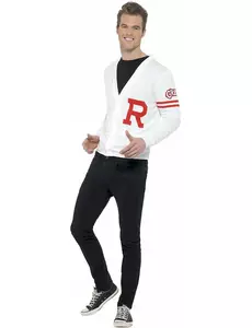 Vermomming Rydell Prep Grease™ voor mannen, Maat: Medium