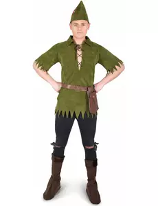 Déguisement homme des bois effet daim homme, Taille: Medium