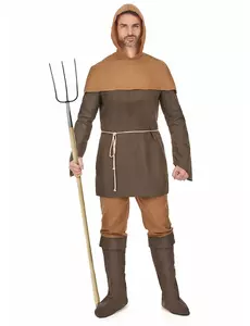 Middeleeuwse boer outfit voor heren