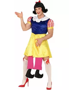 Déguisement humoristique princesse coquine homme, Taille: Medium (48–50)