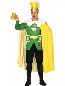 Déguisement humoristique roi de la bière adulte, Taille: Large (52–54)