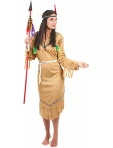 Indianen squaw kostuum voor vrouwen