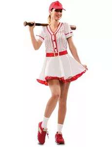 Déguisement joueuse de baseball femme