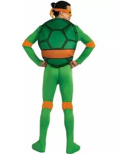 Michelangelo kostuum Ninja Turtles™ voor volwassenen, Maat: Medium/Large