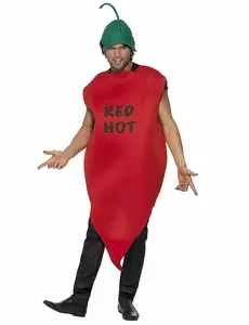 Déguisement piment rouge adulte