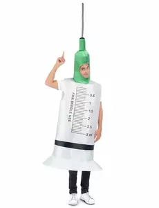 Injectiespuit kostuum Volwassenen