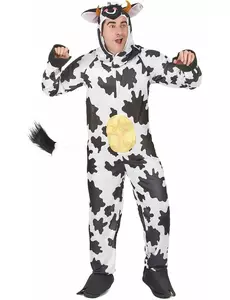 Déguisement vache adulte, Taille: Medium