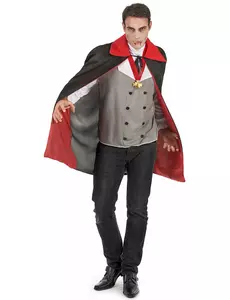Déguisement vampire homme gris Halloween