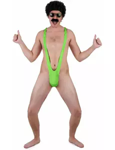 Mankini Vert Fluo Homme