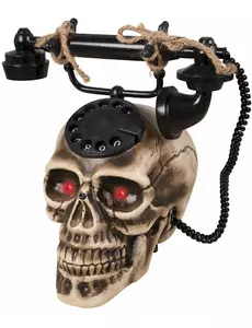 Schedel telefoon 22 x 25 cm