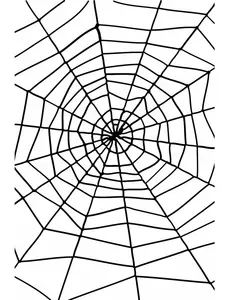 Halloweenspinnenweb