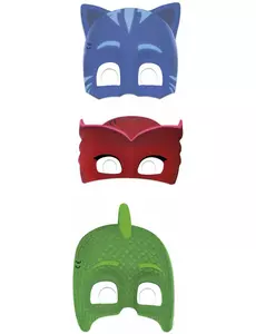 6 masques en carton Pyjamasques ™