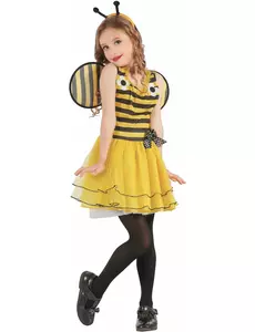 Déguisement bourdon fleurs fille, Taille: 3–4 ans (92–104 cm)