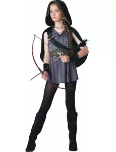 Boogschutter kostuum voor meiden - Premium, Maat: 12–14 jaar (147–155 cm)