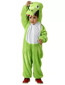 Déguisement crocodile peluche enfant, Taille: 3–4 ans (98–115 cm)