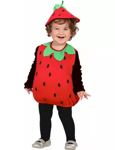 Déguisement fraise combinaison fille