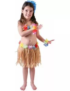 Meisjes hawaii kostuum