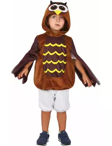 Déguisement hibou enfant, Taille: 3–4 ans (92–104 cm)