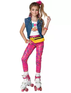 I Love the 90's luxe kostuum voor kinderen, Maat: 10–12 jaar (148 cm)