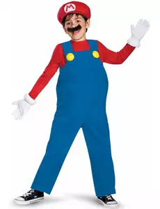 Déguisement Mario™ Deluxe Enfant, Taille: 5–6 ans (109–126 cm)