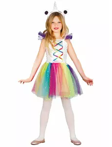 Déguisement miss licorne fille, Taille: 3-4 ans