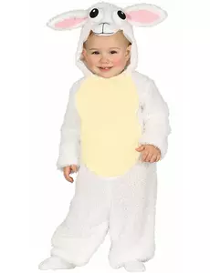 Déguisement mouton blanc bébé, Taille: 12–18 mois (82–88 cm)