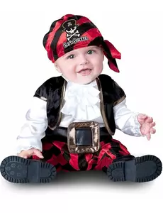 Déguisement Pirate pour bébé - Luxe, Taille: 18–24 mois (84–89 cm)