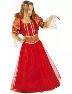 Déguisement reine baroque fille, Taille: 5–6 ans (115/130 cm)