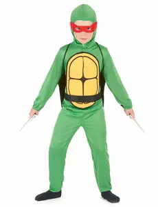 Groene turtle kostuum voor kinderen, Maat: 4–6 jaar (110–120 cm)