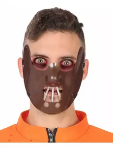 Demi masque cannibale adulte