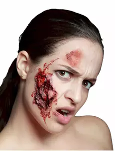 Nep dieren beet wond Halloween