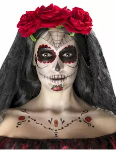 Kit de maquillage Princesse Araignée pour femmes - Jour des Morts