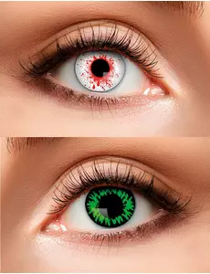 lentilles duo sang et vertes pour adultes