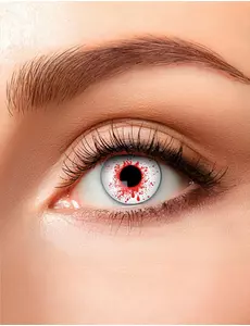 Contactlenzen van bebloede ogen voor volwassen Halloween