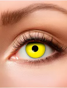 Gele oogcontactlenzen voor volwassenen