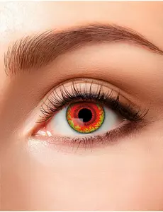 Lentilles fantaisie Red Infected Monster 1 semaine