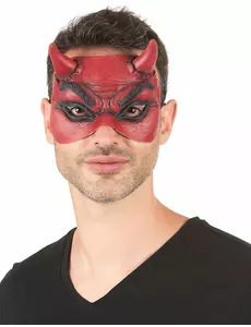 Loup en latex démon adulte