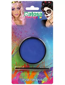 Blauwe make-up op waterbasis 12 g