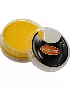 Gele crème schmink