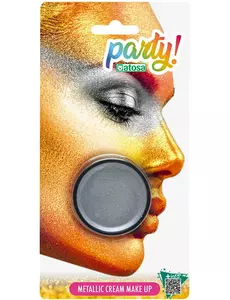 Metallic make-up zilver