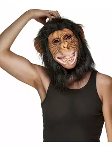 Masque latex singe adulte