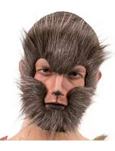 Masque loup brun adulte