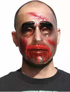Masque transparent Halloween homme