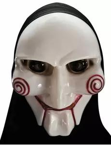 Masque tueur psychopathe avec capuche adulte