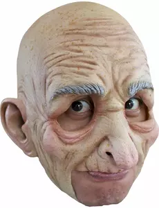 Oude man masker van latex voor volwassenen