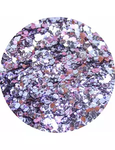 Paillettes biodégradables roses 5h du mat' - Si si la paillette