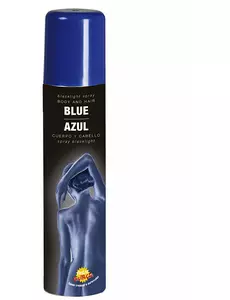 Spray à paillettes pour le corps bleu 75 ml
