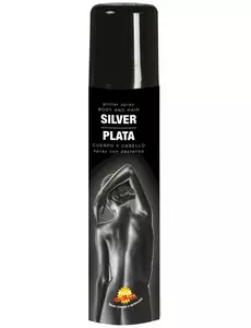 Zwarte Glitterspray 75 ml