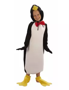 Pinguïnkostuum voor kinderen, Maat: 7–9 jaar (120–130 cm)