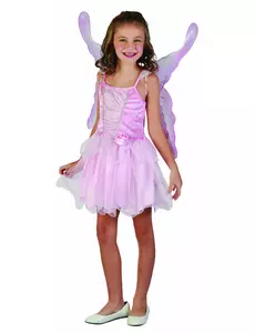Déguisement fée papillon fille, Taille: 7–9 ans (120–130 cm)